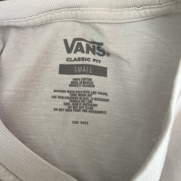 VANS. Unisex S Multi Pattern “Since Sixty Six” Tee - Picture 6 of 6